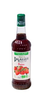 Bigallet Sirop fraise bio 70cl - 5033